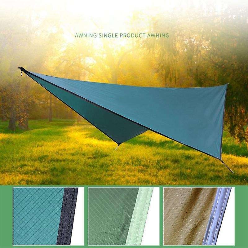 Waterproof Tarp Tent Shade Portable Waterproof Outdoor Camping Hammock Rain Fly UV Garden Awning Can