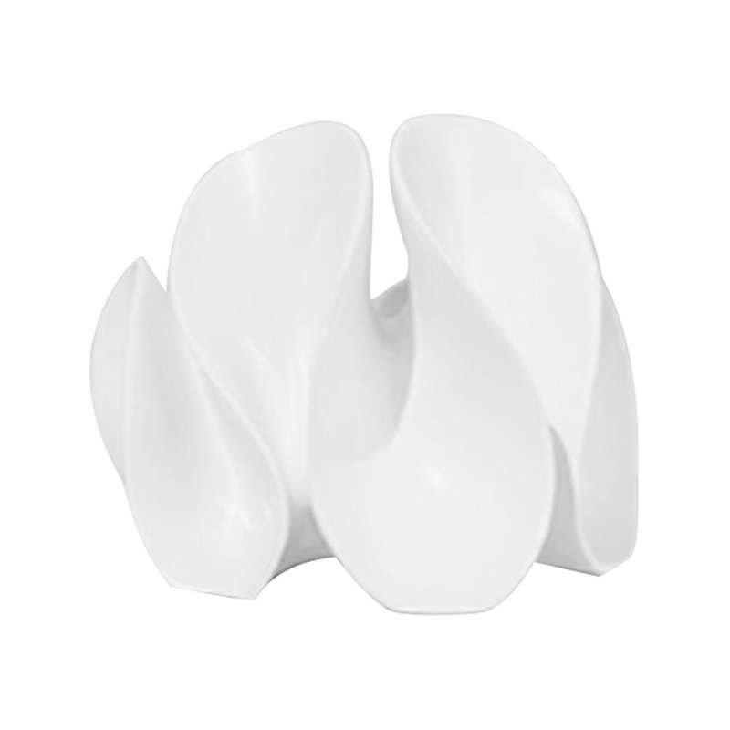 Wavy Statue Resin Abstract Sculpture Minimalist Decoration Unique Ornaments Home Decor for Living Ro