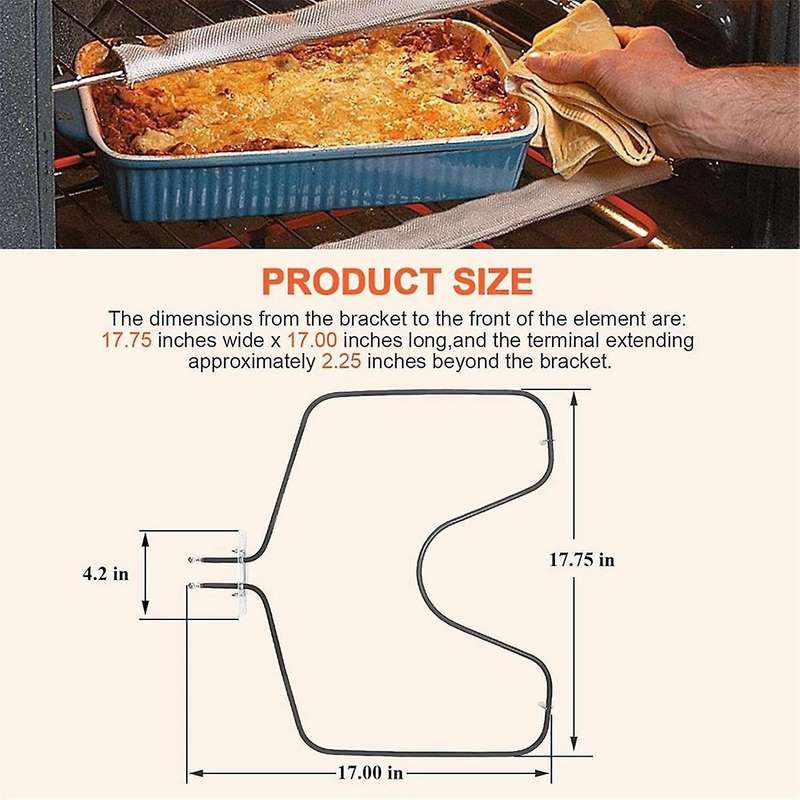 WB44X5082 Oven Bake Elements Replacement for Hot-Point Oven AP2031084,PS249466,EAP249466,WB44X5082R,