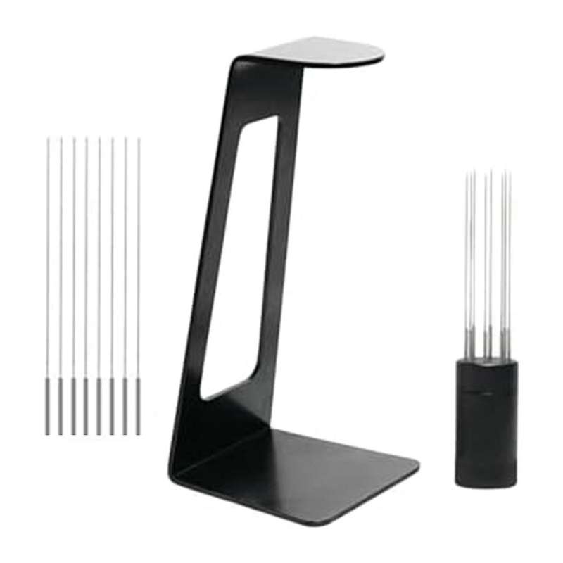 WDT Espresso Distribution Tool, Tools for Barrista,Coffee Stirrer 0.35mm 8Prong Stainless Steel Need