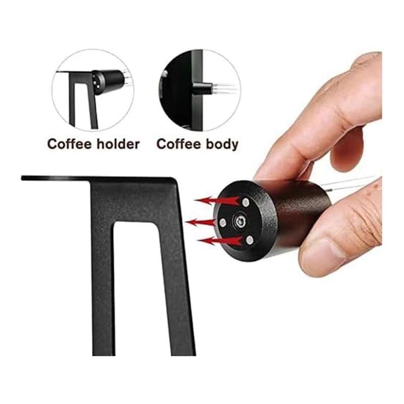 WDT Espresso Distribution Tool, Tools for Barrista,Coffee Stirrer 0.35mm 8Prong Stainless Steel Need