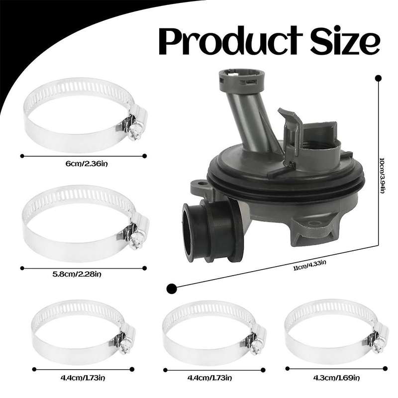 WD19X25278 Dishwasher Diverter Valve Kit WD00X25260,WD18X21678,WD19X25259