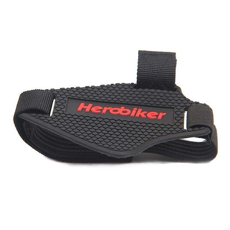 Wear-Resistant Rubber Motorcycle Gear Shift Pad Riding Shoes Scuff Mark Protector Motorbike Boots Co