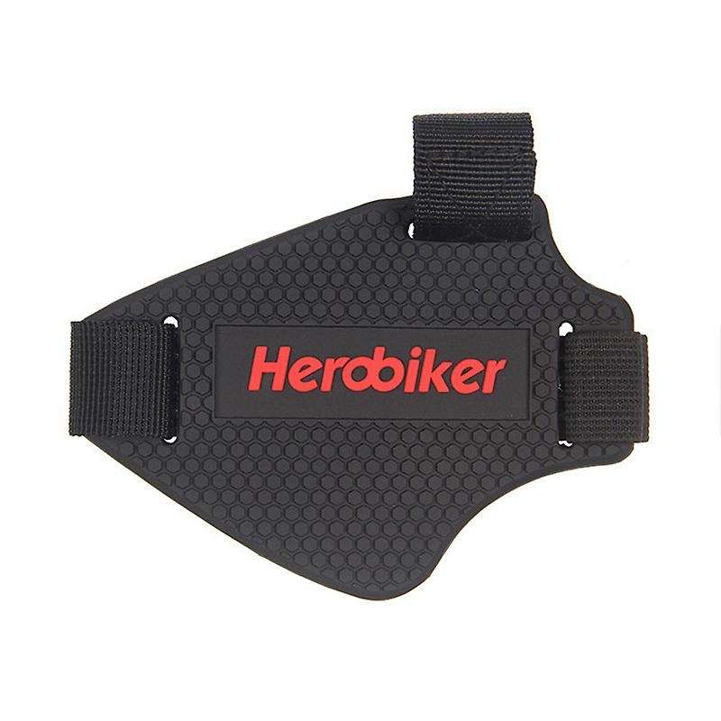 Wear-Resistant Rubber Motorcycle Gear Shift Pad Riding Shoes Scuff Mark Protector Motorbike Boots Co