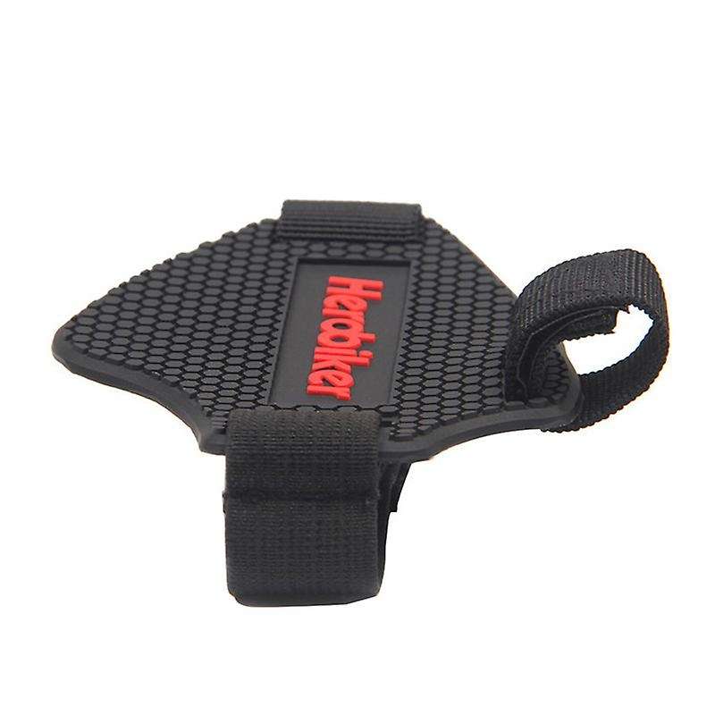 Wear-Resistant Rubber Motorcycle Gear Shift Pad Riding Shoes Scuff Mark Protector Motorbike Boots Co