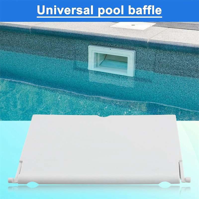 Weir Skimmer Gate Weir Baffle with Sponge for Skimmer Replacement Parts Pool Cleaning Tools