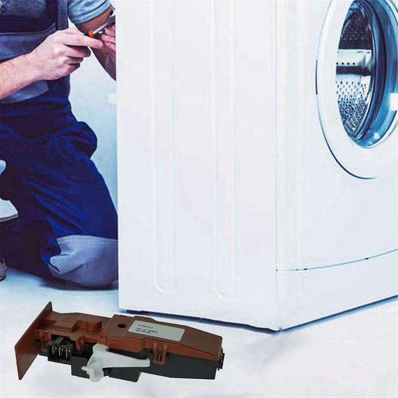 WH10X20821 Washer Door Lock Switch Replacement for for 00648526,WH01X20823,GFWH1200H0WW,GFWS1700H1WW