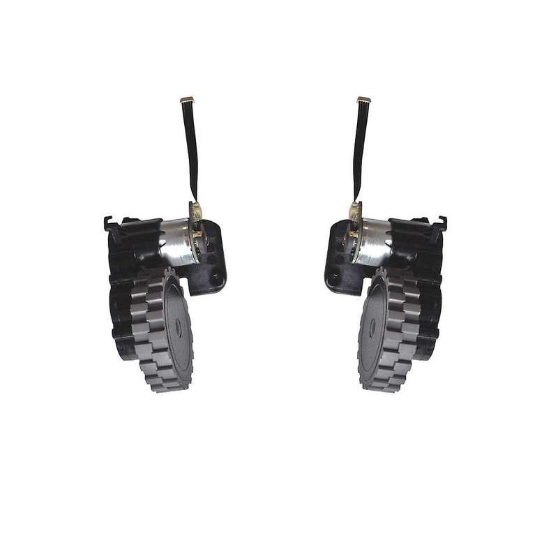 Wheel Assembly with Motor for Abir X5 X6 X8 S6 Robot Vacuum Cleaner Includes Right Wheel 1pc+left W