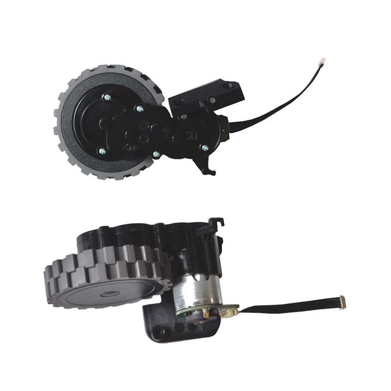 Wheel Assembly with Motor for Abir X5 X6 X8 S6 Robot Vacuum Cleaner Includes Right Wheel 1pc+left W