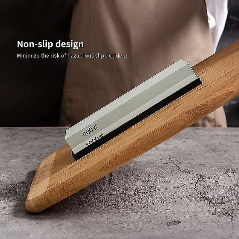 Whetstone Set-Premium Whetstone Sharpener Stone 2 Side Gravel 400/1000 3000/8000-Whetstone Set
