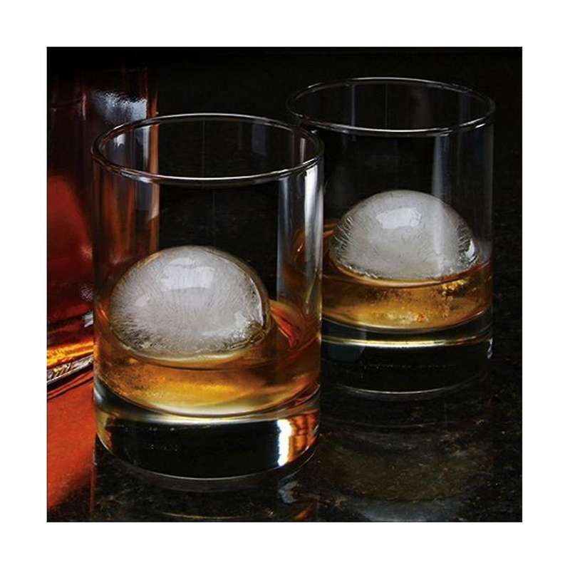 Whiskey Ice Ball Maker Food Grade Reusable Silicone Ice Mold Tray Ice Cube Mold Kitchen with 5cm Bal