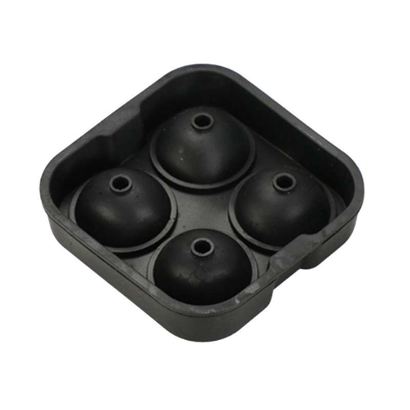 Whiskey Ice Ball Maker Food Grade Reusable Silicone Ice Mold Tray Ice Cube Mold Kitchen with 5cm Bal