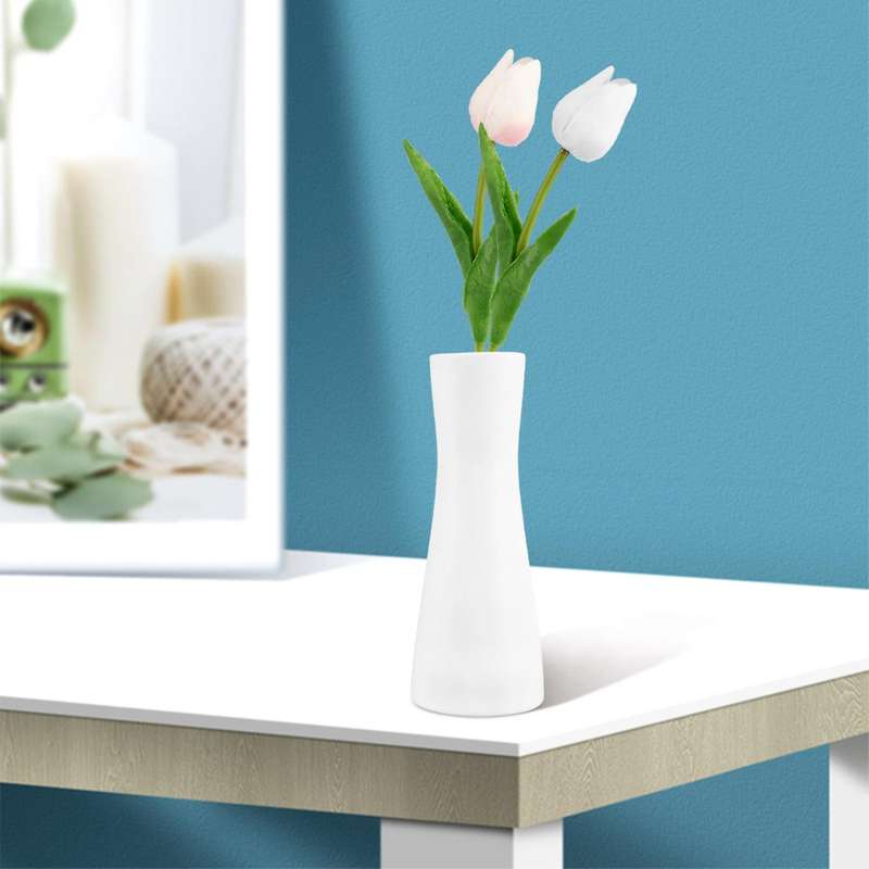 White Ceramic Vase Minimalist Style Decoration, Decoration Porcelain Vase Design (a Style)