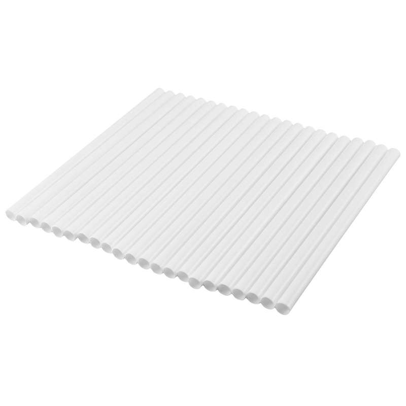 White Cake Dowel Rods for Tiered Cake Construction and Stacking Supporting Cake Round Dowels Straws