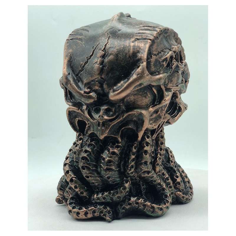 White Cthulhu Statue Cthulhu Skull Resin Ornament Octopus