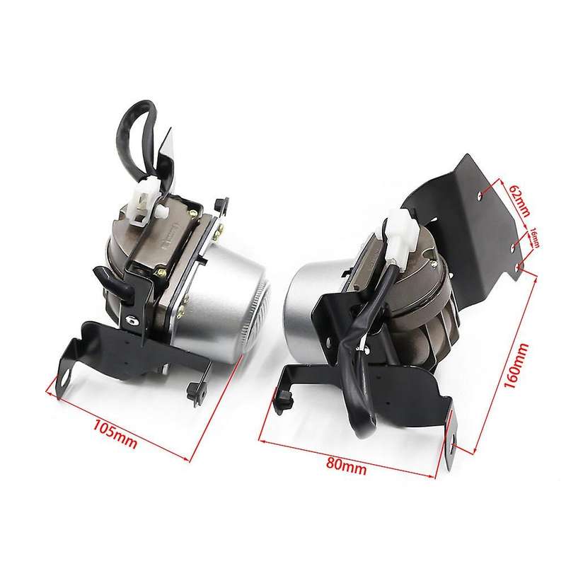 White Fog Light Bumper Lamps with Switch+Harness+Bezel for 2/3Dr 92-95