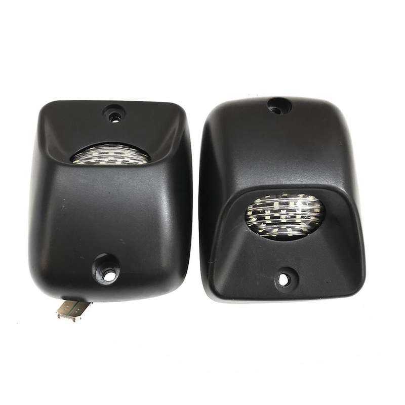 White LED Light Car License Plate Light Auto Tail Number Plate Lamps Assembly for 1995-2004