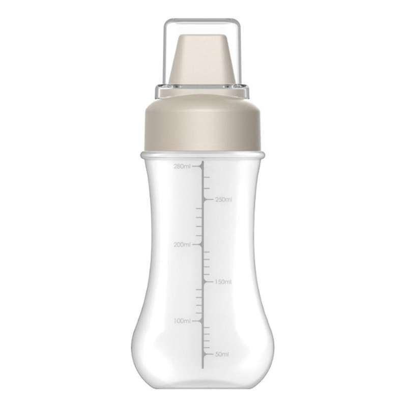 White Ketchup Squeeze Bottle Salad Container with Leak-Proof Cap Portable Sauce Storage Boxes