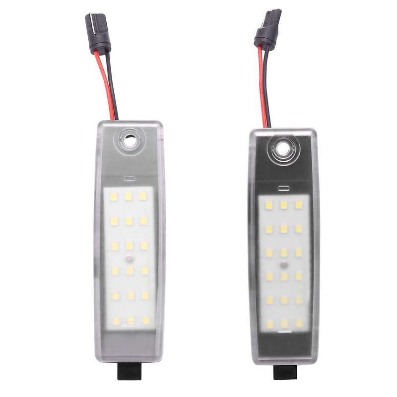 White Led Number License Plate Light Replacement Car Accessories