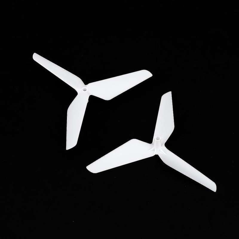 White Plastic 2 Pcs Durable 3-Blade Propellers Props Ccw Cw for X5C