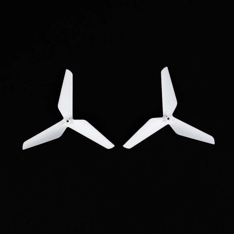 White Plastic 2 Pcs Durable 3-Blade Propellers Props Ccw Cw for X5C