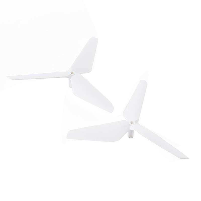 White Plastic 2 Pcs Durable 3-Blade Propellers Props Ccw Cw for X5C