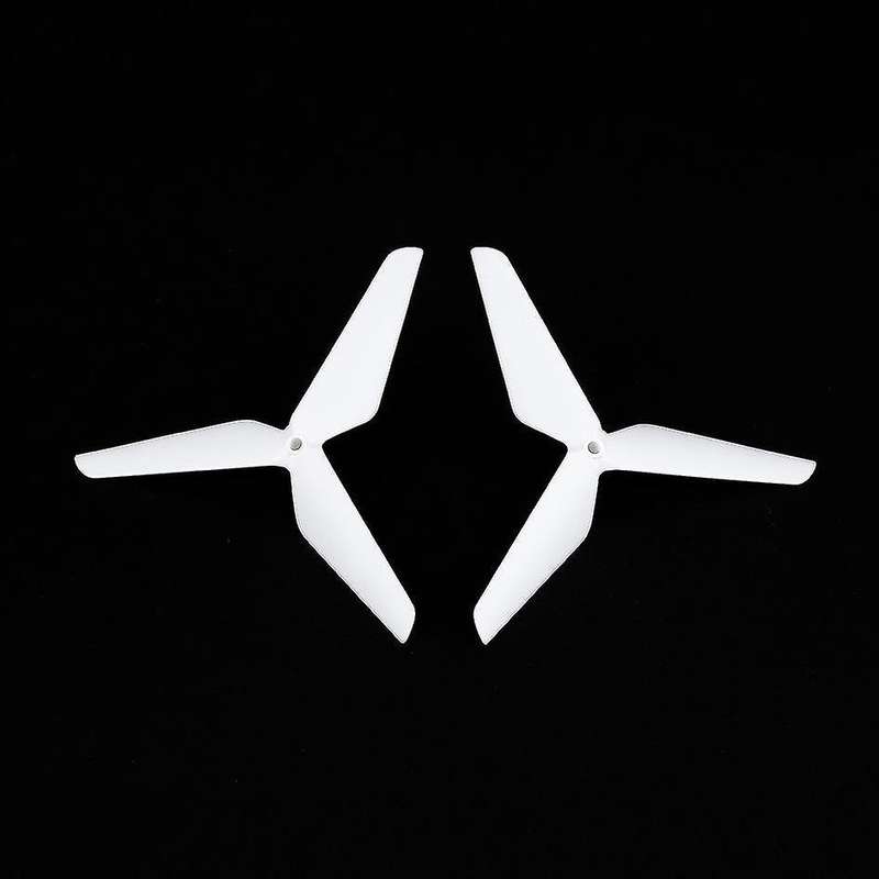 White Plastic 2 Pcs Durable 3-Blade Propellers Props Ccw Cw for X5C