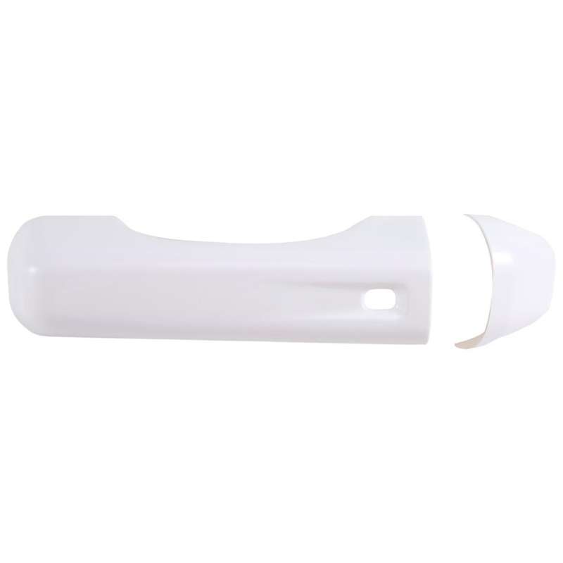 White Side Door Grab Handle Cover Trim Handle Stickers for JL 18-23 Exterior Door Handles