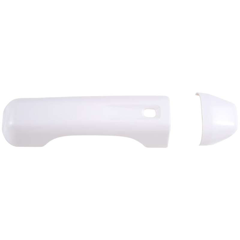 White Side Door Grab Handle Cover Trim Handle Stickers for JL 18-23 Exterior Door Handles