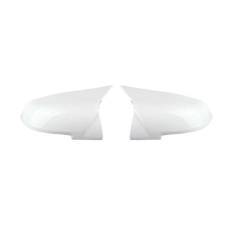 White Rearview Mirror Cover Cap Wing Mirror Housing for - F20 F22 F23 F30 F31 F32 F33 F36 X1 E84 F87