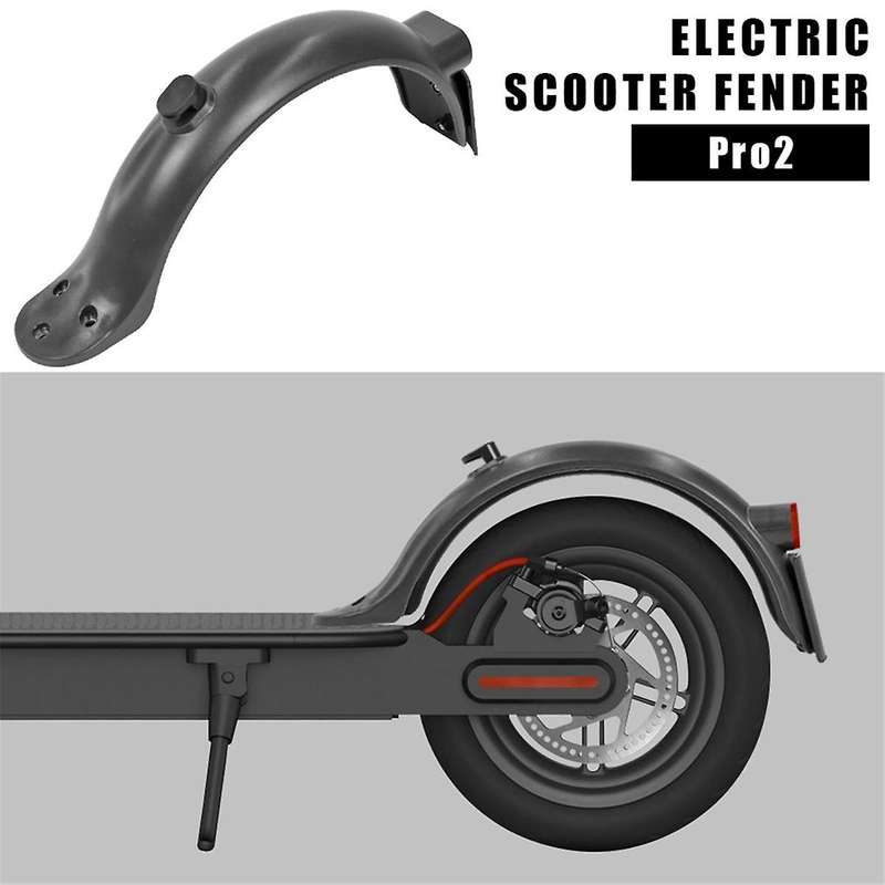 White Rear Mudguard for M365 Pro 2 Pro Mi3 Electric Scooter Fenders Waterproof Protective Front Tir