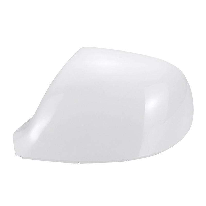 White Rearview Mirror Cover Side Mirror Cover Case for -Transporter T5 T5.1 2010-2015 T6 2016-2019 7