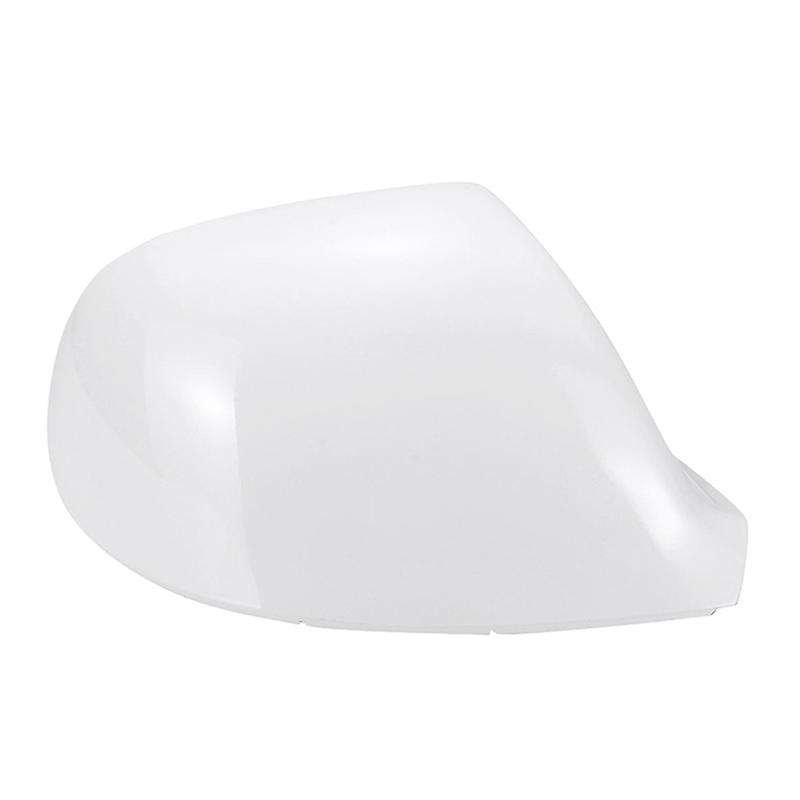 White Rearview Mirror Cover Side Mirror Cover Case for -Transporter T5 T5.1 2010-2015 T6 2016-2019 7