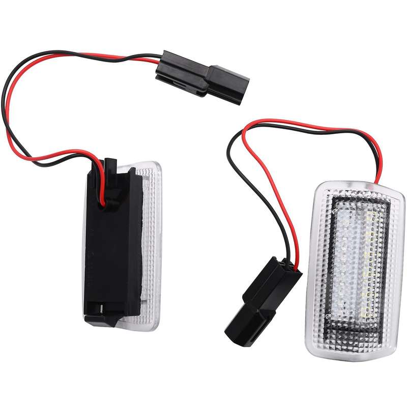White Red Car Led Door Courtesy Light Compatible Lexus Is250 Rx350