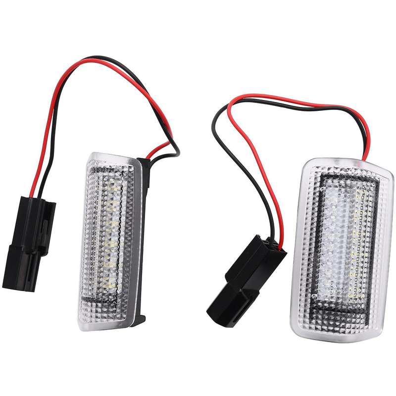 White Red Car Led Door Courtesy Light Compatible Lexus Is250 Rx350