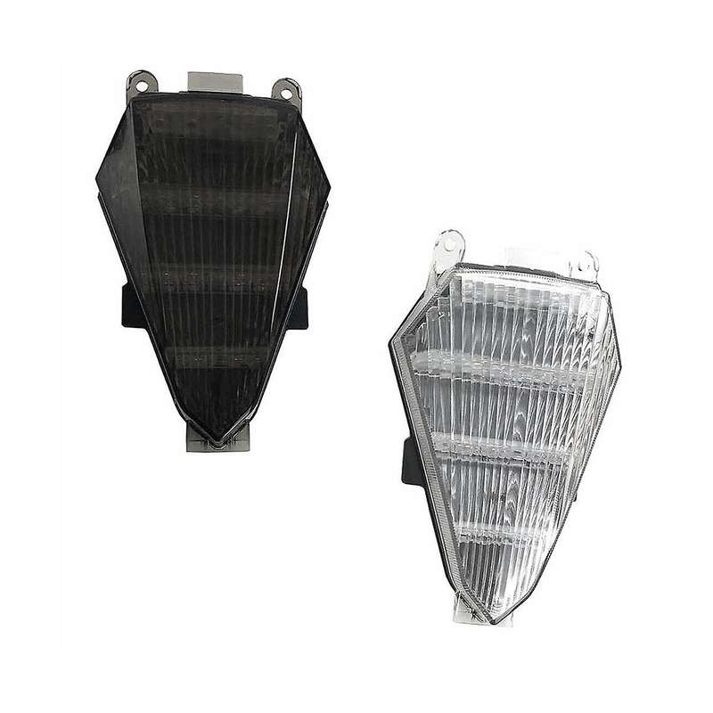 White Stop Sign Light Tail Light Led Light Motorcycle Rear Light Integrated Turn Signal for Yzf R6