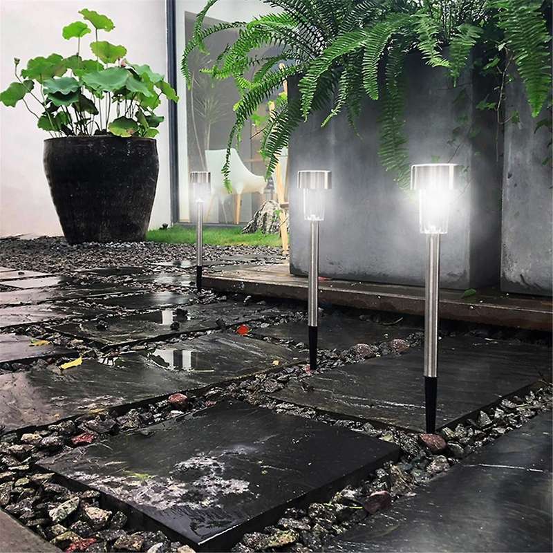 White Solar Lawn Lights, Outdoor Garden Lights, Household Solar Outdoor Lights, Etc.