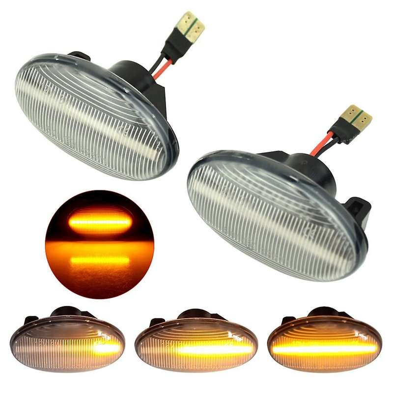 White Turn Signal Light Dynamic Side Flashing Indicator Light 688200121 for - Smart W450 A-Class