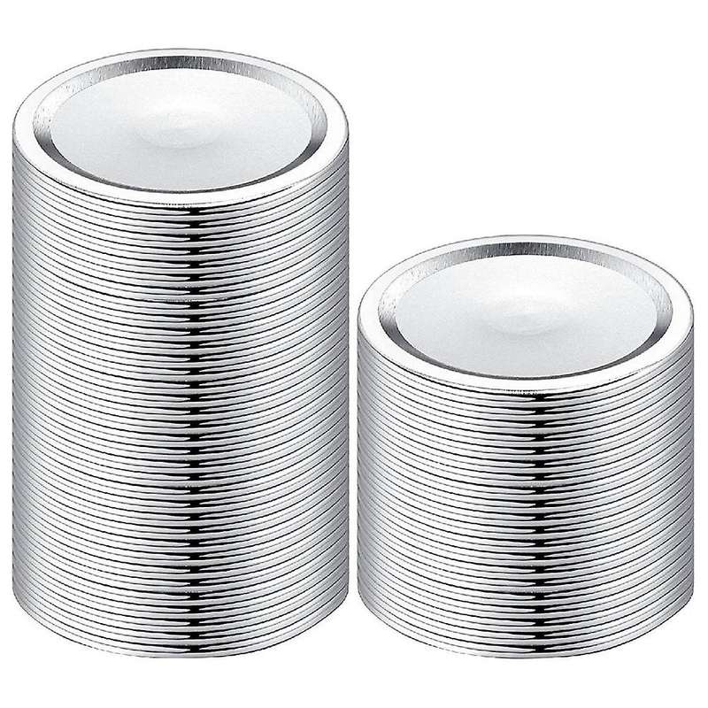 Wide Mouth Canning Lids for Ball, Kerr Jars-Split-Type Metal Mason Jar Lids for Canning-Fit for Wide