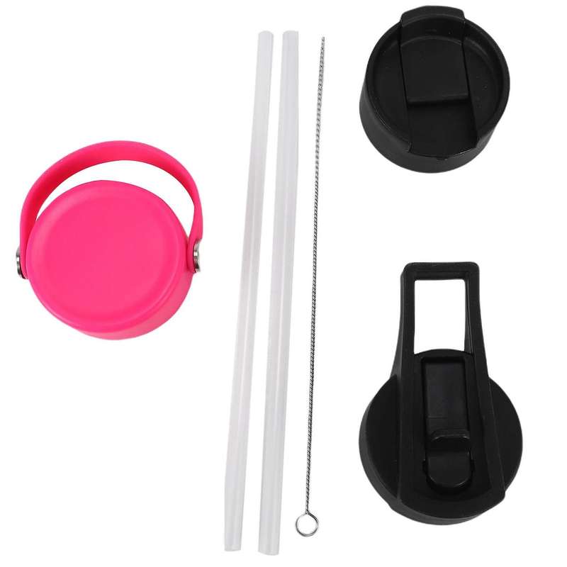 Wide Mouth Lids for Bottles,Outdoors Straw Lid Coffee Flip Flex Cap,Leak Proof Lids Water Bottle Acc