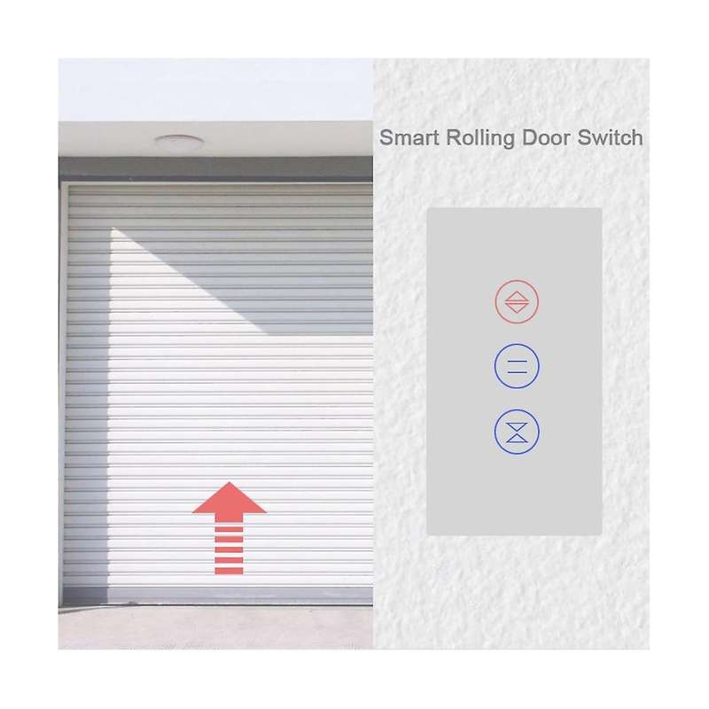 Wifi Curtain Switch for Electric Motorized Roller Shutter, Blinds Us Switch, for Google Home, Alexa