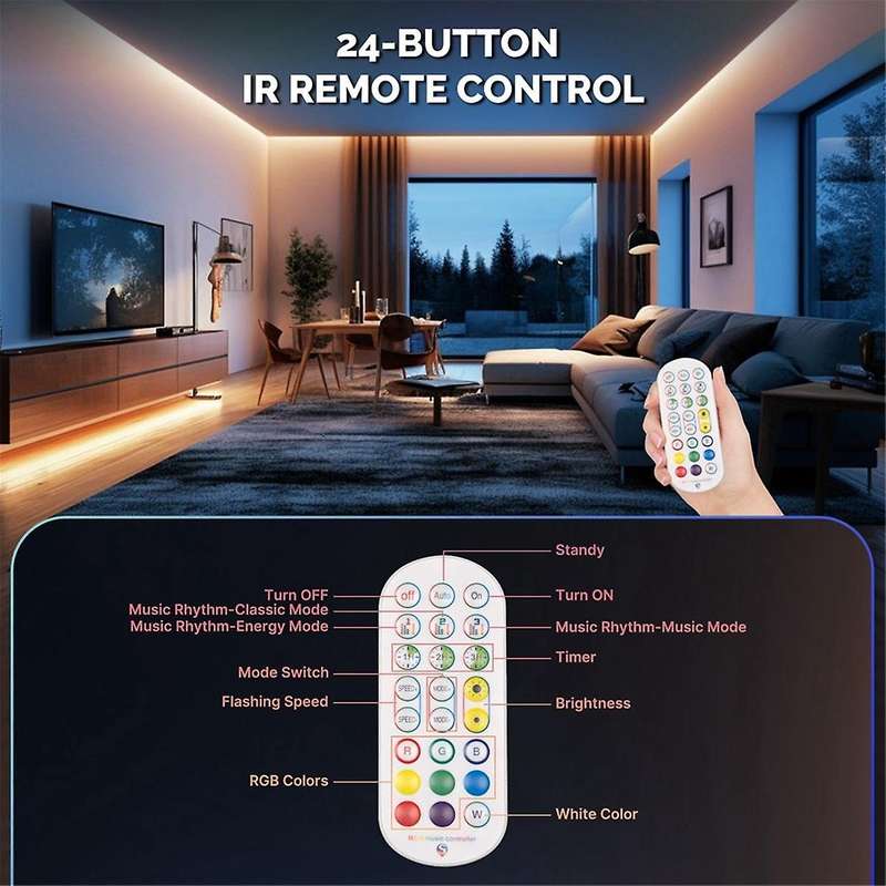 Wifi Graffiti Neon Led Strip Lights App Timing Color Tuning 1600mp Put Security Rgb Color Rope Light