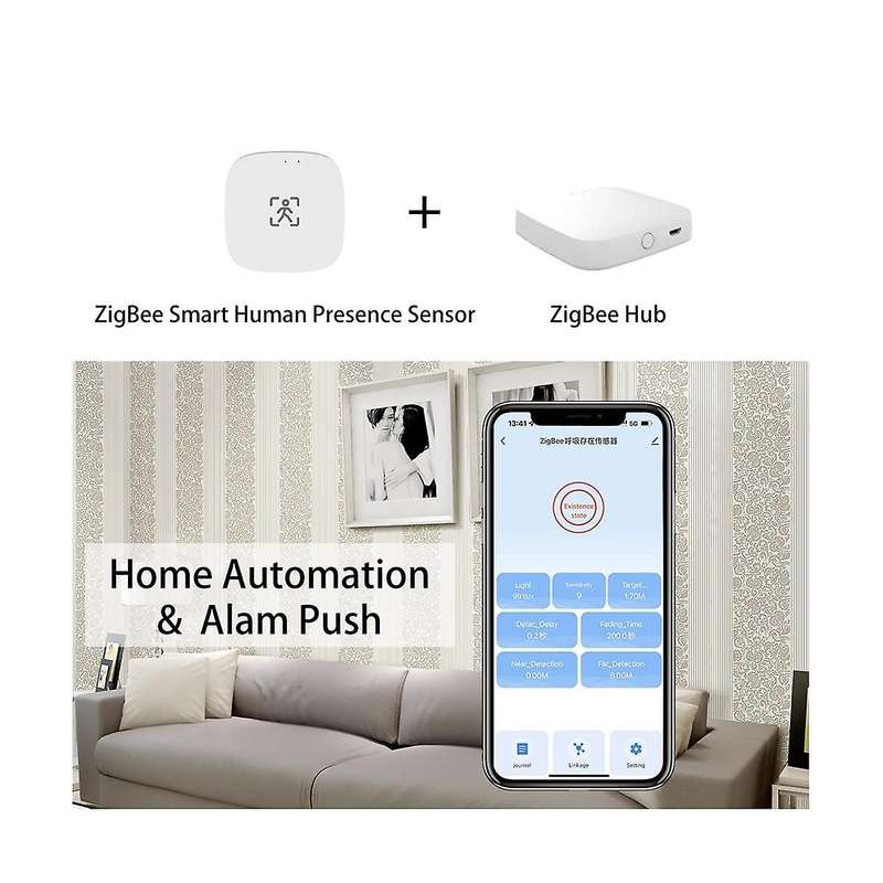 Wifi Human Presence Motion Sensor with Luminance/distance Detection 5/110/220v Tuya Smart Life Home