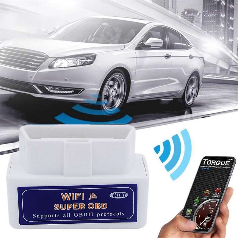 WI-FI OBD2 Scanner V1.5 WIFI Automotive Diagnostic Scanner for Car OBDII Diagnostic Tool Code Reader