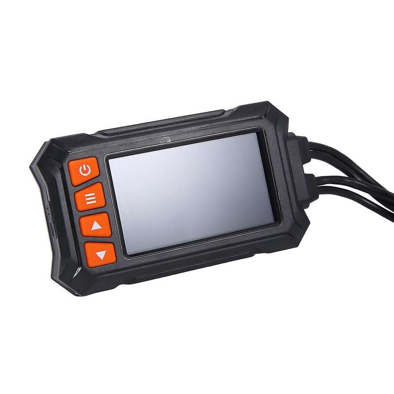 WIFI Motorcycle Dash Cam Camera,1080P Dual Sportbike Recording DVR with 3 Inch IPS Screen Waterproof