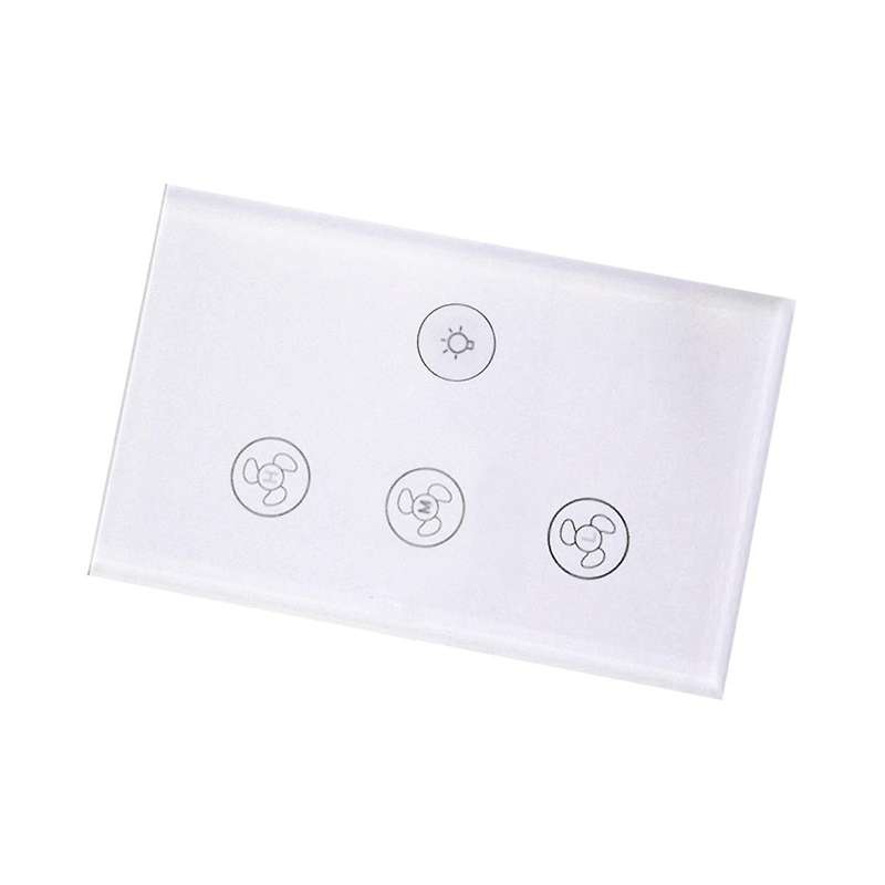 Wifi Smart Ceiling Fan Light Lamp Wall Switch Smart Life/tuya App Remote Various Speed Control