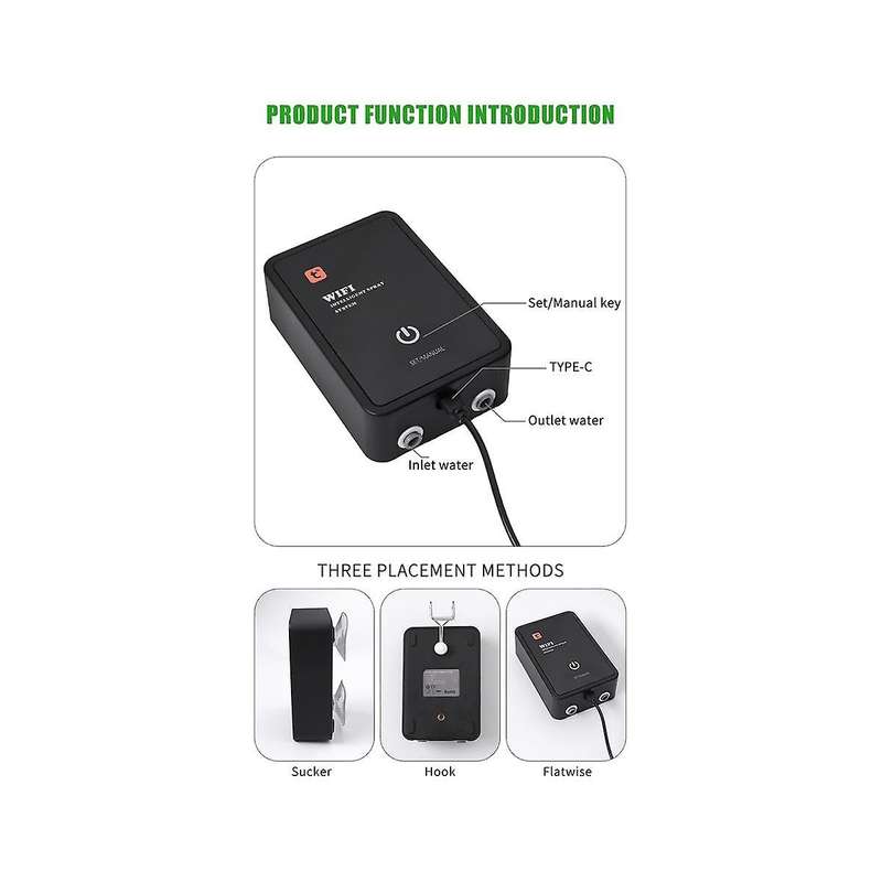 Wifi Smart Reptile Fogger Terrariums Humidifier Timer Automatic Mist Rainforest System Sprinkler Co
