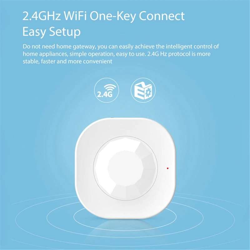 WIFI PIR Motion Sensor Wireless Passive Infrared Detector Security Burglar Alarm Sensor Tuya Smart A