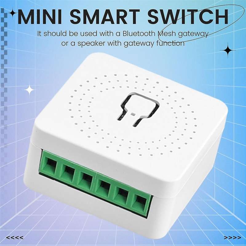 WiFi Tuya 16A Smart Switch Breaker Module Wireless Remote Switch APP Remote Voice Control