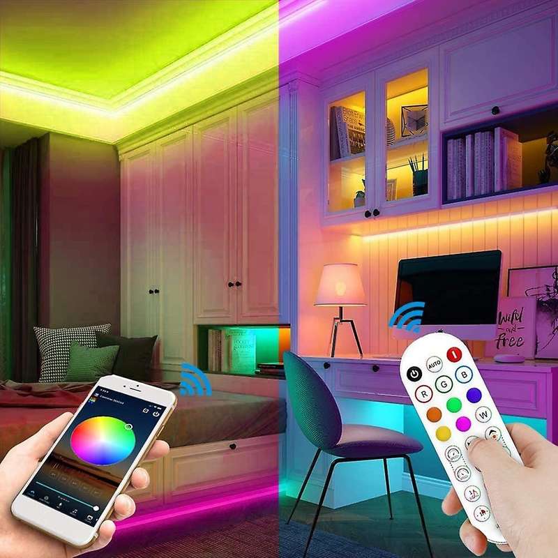 Wifi Smart Rgb Music Controller for Light + Infrared Remote Control 24 Keys Wireless for Color Stri
